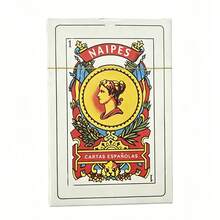 Juego de Cartas Tradicional Español con Patrón Vintage | Cartulina Resistente, Barajado Suave, Perfecto para Reuniones con Amigos y Familia, un Artículo de Juego de Mesa Casual Elegante y Práctico - Multicolor - Ver 2