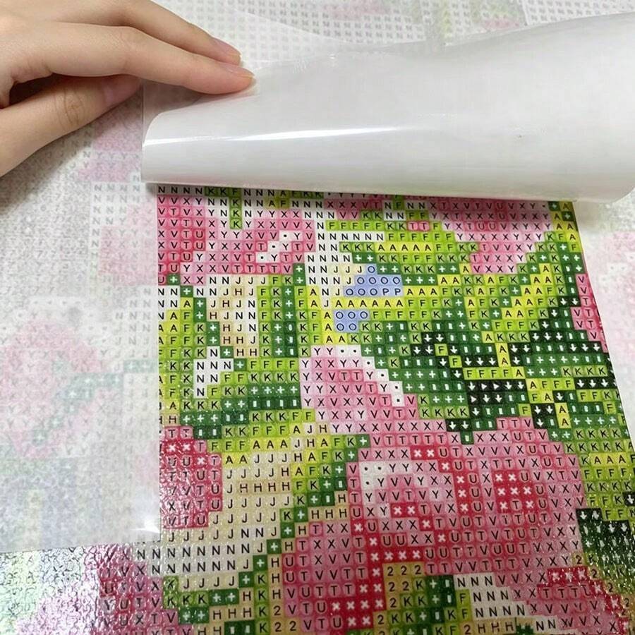 New Diamond Painting Release Paper, Thin Anti-Stick DIY Diamond Embroidery Cover Replacement Paper, Suitable For Canvas Protection Diamond Mosaic Tool Accessories Dust-Proof Sticker