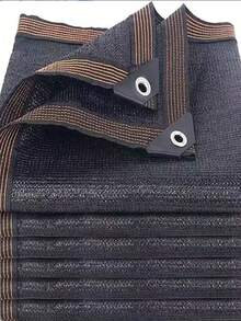 Multiple Sizes Available, 1pc 90% UV Blockage Woven Sunshade Fabric With Grommets - Multicolor - View 13