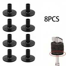 8pcs Plastic Cymbal Stand Felt Washers, Drum Cymbal Sleeve, Replacement Cymbal Stand Sleeve - Multicolor - View 2
