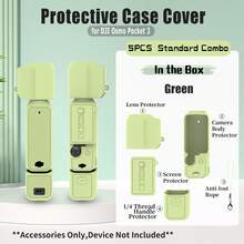 Compatible With Osmo Pocket 3, Silicone Protective Case, Gimbal Protective Cover, Lens Protector, Anti-Scratch Protective Case, Shockproof Protective Case, Soft Silicone Protective Case, Dustproof Accessories, Camera Body Accessories - View 14