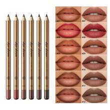 YOUNG VISION Velvet Matte Lip Liner, Smooth Application, Vibrant Color, Define Lip Shape, Create Fuller European-Style Lips, Multiple Colors Available, Convenient For Work, Commute, Travel - Multicolor - View 3