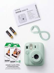 FujiFilm Instax Mini 12 & Mini 13 Instant Camera | Two Models Available | 13 Upgraded Dual-Mode Selfie & Timer | 12 Classic Basic Operation | Both Equipped With Selfie Mirror + Automatic Exposure Control | 5-Color Macaron Body, Portable For Travel - View 35