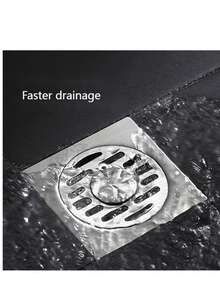 Universal Floor Drain Set, Odor‑Proof Drainage Device With Hair Filter Strainer For Bathroom, Balcony, Kitchen, Sink & Driveway - Upgraded Version 1 - View 6