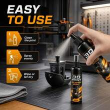 3d Print Glossy Spray 100ml Fine Mist Fast Drying Solution 3d Model Gloss Enhancer Spray For Enthusiasts Hobbyists Beginners - No Plug - View 5
