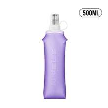 WRELS 1件/2件 150/250/500ML輕量可折疊擠壓式水壺，適合馬拉松運動，採用熱壓技術製成，無味冷水瓶 - 彩色 - 查看 33