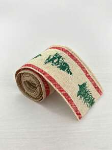 5 Yards Classic Width Christmas Scottish Check Print DIY Ribbon For Handmade DIY Craft Gift Floral Packing Wedding Christmas Wreath Deco - A - View 15