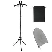 Telescopic Garment Steamer Rack Featuring A Stable, Load-Bearing Design Suitable For Hanging, Air-Drying, And Steam-Ironing Clothes; It Is Foldable And Extendable, With Adjustable Height Settings To Accommodate Garments Of Various Lengths. - View 11