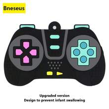 Bneseus 1pc Silicone Remote Control Model, Soft Silicone Teething Toy, Suitable For Toddler Boys And Girls, Christmas Gift, Baby Toy, Soothe Teething Pain, Relieve Gum Pain, Cute Pattern, Remote Control Chewing Toy, Baby Sensory Toy - Teething Toy - View 4