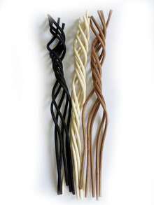 20/60pcs Long Wavy Reed Diffuser Sticks, Replacement Air Freshener Fragrance Sticks Accessories, Home Fragrance - Multicolor - View 14
