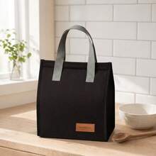 Fashionable Sealed Insulated Aluminum Foil Large Capacity Thickened Leak-Proof Waterproof Reusable Multi-Functional Portable Handheld Lunch Bag/Bento Box, Suitable For Daily Use, Travel, Work, Holiday, Camping, Dating, Outdoor Party, Office, School, Restaurant, Gift Set - Multicolor - View 9