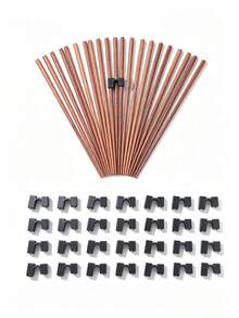 2/3/5/10/20 pcs Alat Bantu Latihan Sumpit Plastik untuk Pemula, Pelatih Sumpit Warna Polos yang Dapat Digunakan Kembali, Alat Latihan Pemula, Cocok untuk Semua Usia, Aksesori Dapur yang Dapat Digunakan Kembali, Membantu Anda Menguasai Penggunaan Sumpit, Peralatan Makan dan Perlengkapan Meja Makan - MultiWarna - View 2