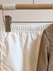 2pcs/Set Boys Vintage Lapel Hollow Button Long Sleeve Top + Pocket Wide Leg Pants Set, Daily Outdoor, Autumn - Brown - View 7