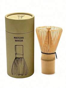 1 Set Bamboo Matcha Whisk Holder, Matcha Scoop, Japanese Matcha Utensils, Matcha Accessories, Matcha Tools - Multicolor - View 10