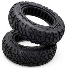 GLDYTIMES 10x2.0/2.125-6.1 Solid Tire, Airless Shock-Absorbing Off-Road Tire - Black - View 7