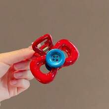Ins Cute Cartoon Hollow Colorblock Puppy Claw Clip New Premium Hair Claw Holiday Decoration - Multicolor - View 6
