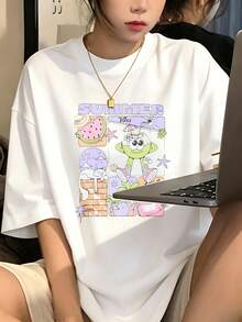 Women T-Shirts - White - View 2