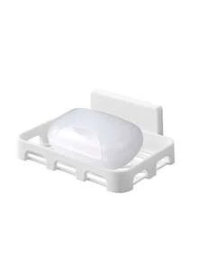 1pc Waterproof Portable Sealed Plastic Soap Box, White - White - View 14