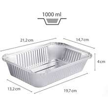 Disposable Bakeware - Gray - View 2