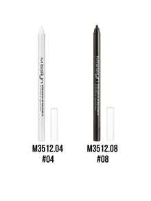 MISSLYN 2pcs Eyeliner Pencil Set, Vegan Waterproof Smudge-Proof, Long-Lasting High Pigment Smooth Application, Rich Color, Easy Glide Eyeliner, Suitable For Teenagers, Beginners, Makeup Enthusiasts, Perfect For School, Commute, Date, Party Night, Halloween, Perfect Gift For Her - #Set1 - View 9