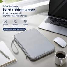 Tablet Protective Case, Computer Handbag With Multiple Compartments Storage Bag, Suitable For Office, School, Business Travel Storage Bag - Multicolor - View 8