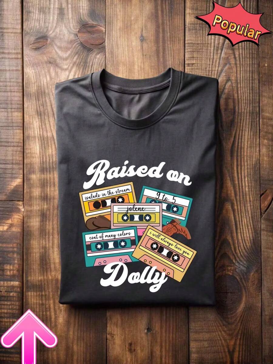 Damen T-Shirts - Schwarz - Übersicht 1