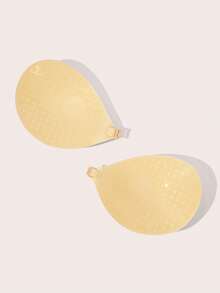 Lignisse Invisible Sticky Bra With Storage Board, Strapless Self-Adhesive Push Up Silicone Bra Set For Women Deep V Backless Dress Summer Wedding Party - Multicolor - View 7