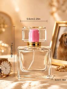 Customized Name Travel Perfume Bottle Refillable, Personalized Transparent Glass Perfume Spray Bottle, Customized Refillable Perfume Spray Bottle, Multi-Functional, Vintage, Unique, Ideal Gift For Her, Girlfriend, Her, Grandparents, Anniversary, Wedding - 30ml - View 7