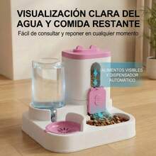 Pet Automatic Feeders - Pink - View 5