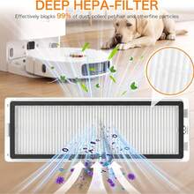 Replacement Accessories Compatible With Xiaomi Robot Vacuum Cleaner X10: Main Brush, Side Brush, HEPA Filter, Mop Cloth, Dust Bag - 11 Pcs - View 4