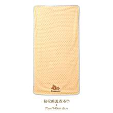 San-X Rilakkuma Relax Bear Authentic Polka Dot Towel Cute Cartoon Face Towel Hair Drying Super Soft Absorbent Home Use - Multicolor - View 12