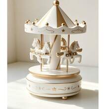 1 buah Ornamen Dekoratif Komedi Putar Akrilik Cetak Datar 2D, Mekanisme Jam, Bentuk Kue, Hadiah - 1PC - View 3