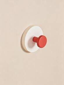 2pcs Dopamine Suction Cup Hooks Strong Adhesive No-Drill Waterproof Heavy Duty Easy Install Space Saving Self-Adhesive Hooks For Bathroom Entry Door Kitchen Shower Towel Rack Coat Hat Bag Organizer Multipurpose Holiday Decor Non-Slip - Multicolor - View 2