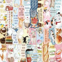 30 buah Pembatas Buku Bertema Kucing, Pembatas Halaman Buku dari Kertas Karton, Hadiah Kreatif DIY untuk Siswa, Perlengkapan Sekolah, Kembali ke Sekolah - 1 Set - View 4