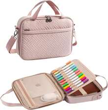 Bible & Book Storage Bags - Quilted Pink - View 1