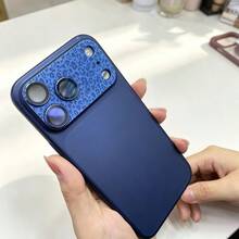 藍色相機鏡頭保護蓋，防刮全方位保護，相容 iPhone 17 Pro/17 Pro Max，藍色豹紋圖案，送給家人的驚喜禮物 - 豹紋藍 - 查看 10