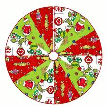 The Grinch 1pc The Christmas Decorations, The English Letters Of The , Couplets At The Entrance Of The Holiday Gate, Outdoor Curtains And Flags - Multicolor - View 10