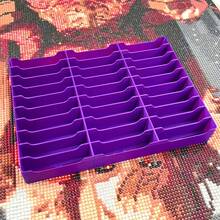 30-Slot Diamond Painting Storage Box With Hollow-Out Design, Lightweight And Easy To Store Diamond Painting Bags. Convenient For Organizing Large Amounts Of Messy Diamond Painting Bags, A Great Helper For Multi-Compartment Categorized Storage. - Storage Rack - View 20