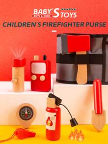 Tlewj Children's Firefighter Waist Bag Suitable For Holiday Gifts - Kids' Firefighter Waist Bag - View 1