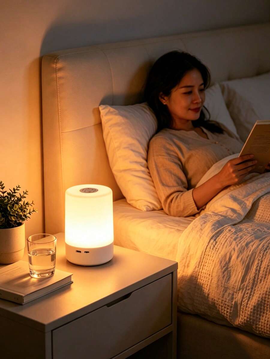 Modern LED Touch Night Light With 3 Color Modes - USB Powered, Adjustable Brightness, Touch Switch, Perfect For Bedroom, Living Room, Desk, Bar And Bedside Reading, Space Theme Design, Table Lamp, Reading Light - Multicolor - View 1