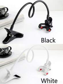 Flexible Phone Clip Holder, Adjustable Long Arm Slouchy Phone Stand Clip Mount, Desktop Bedside Smartphone Holder, Suitable For Watching Movies And Reading - Multicolor - View 6