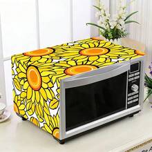 1 buah Penutup Debu Microwave, Penutup Debu Rak Oven Rumah, Penutup Debu yang Dapat Dicuci, Penutup Debu Mesin Makanan Rumah, Penutup Debu & Noda Kabinet Penyimpanan Dapur yang Sangat Menarik - Liputan lengkap - View 4