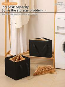 1PC Clothes Hanger Storage Bag Large Capacity Clothes And Underwear Storage Bag Multifunctional Family Portable Sundries Organizing Bag - Multicolor - View 4