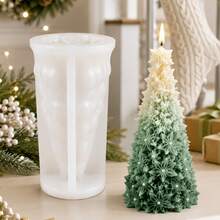 Resin Silicone Mold, Christmas Tree Candle Silicone Mold, Octagonal Star Element Design, Multi-Functional Casting Mold, Suitable For Aromatherapy Candles, Handmade Soap, Epoxy Resin Gypsum, Easy To Demold DIY Handmade Mold, Suitable For Home Decor. - Silica Gel - View 3