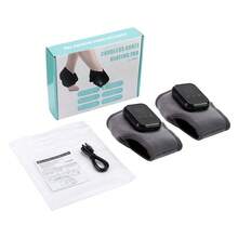 Hailicare Portable Electric Heated Vibrating Foot Massager,USB Rechargeable Wireless Ankle Massager With Heating Function,2000mAh Battery, 15-Minute Timer Function,Great Gift Choice For Family & Friends, Back To School & Fall Winter - Grey - View 13
