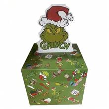 The Grinch 1pc Green-Haired Monster Surprise Birthday Box, Lucky Draw Box, Festival Party Set, Ten Thousand Gifts, Christmas Gift Box - Multicolor - View 3