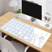 Alas Meja Kulit Ekstra Besar Motif Anime Candy Girl, Alas Mouse Kulit Anti Selip, Tahan Noda Minyak, Tahan Air, Alas Keyboard untuk Bermain Game dan Penggunaan Kantor Sehari-hari - View 4