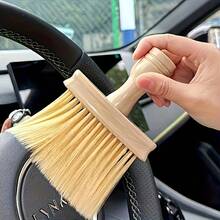 1pc Multifunctional Manual Dusting Brush, Multifunctional Computer Cleaning Brush Soft Bristle Keyboard Cleaner, Corner And Crevice Dusting Tool Reusable And Durable - Suitable For Living Room, Bedroom, Car Interior And Windowsill - Plastic Household Cleaning Tool, No Power Required (Random Model) - A - View 9