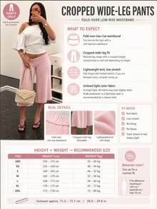 High Waist Wide Leg Cropped Pants, Women's Low Waist Elastic Loose Wide Leg Sports Pants, Elegant Solid Color Slim Fit Wide Leg Pants, Suitable For Commuting And Sports - Pink - View 9