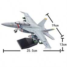 Mainan Pesawat Skala 1:72 Baru - Model Plastik F/A-18 Hornet Falcon VFA-2 - Model Kelas Kolektor - Jet Tempur - MultiWarna - View 6